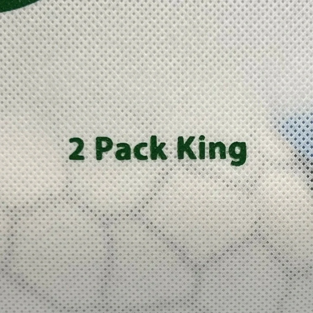 Shredded Memory Foam Pillows King White 2 Pack Cooling Brand New